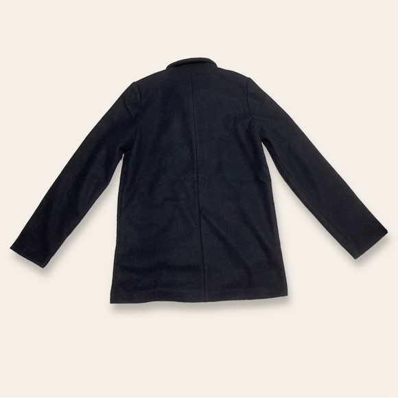 NWT Old Navy Soft-Brushed Button-Front Car Coat Size S Tall - Picture 2 of 5